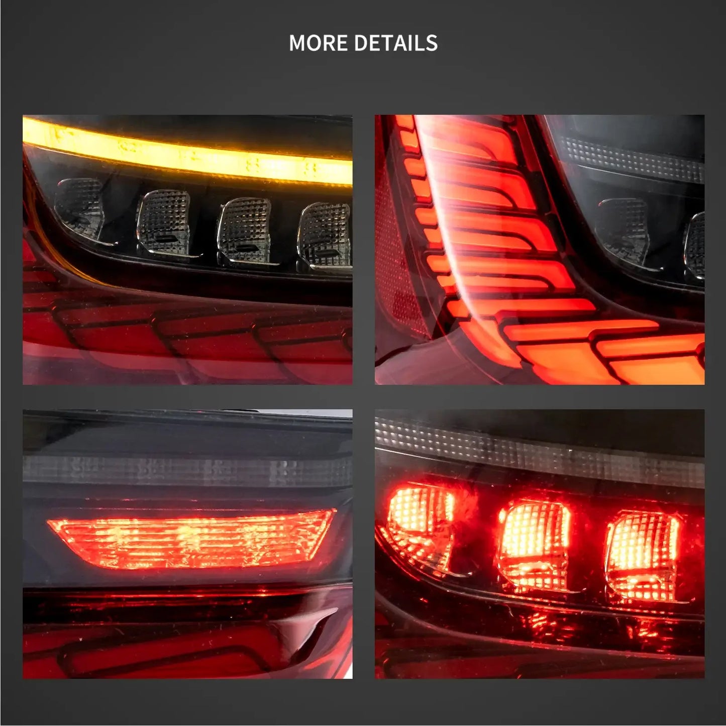 Rückleuchten in OLED Optik passend für BMW 3er G20 I M3 G80