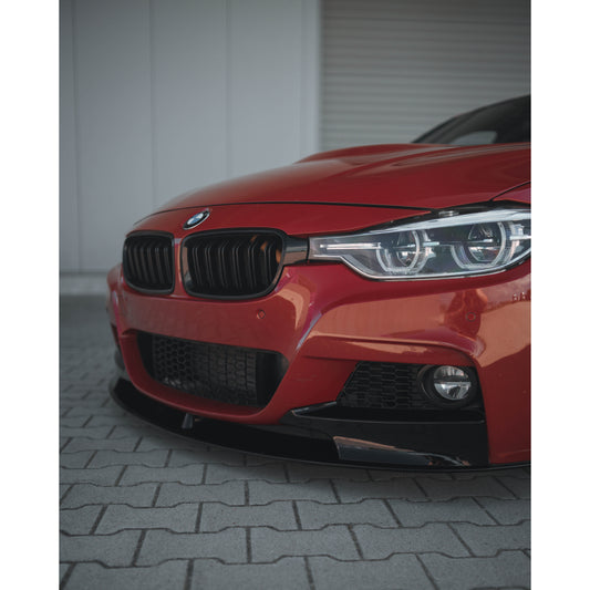 Spoilerlippe Front Ansatz passend für BMW 3er F30 F31 Carbon Optik (nur für Modelle mit M-Sportpaket)